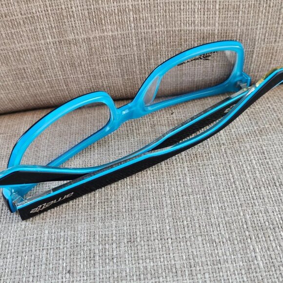 Arnette Optical Men Eyeglasses MOD7038 Black/Blue 51[]16 130 Glasses NEW - Picture 3 of 10